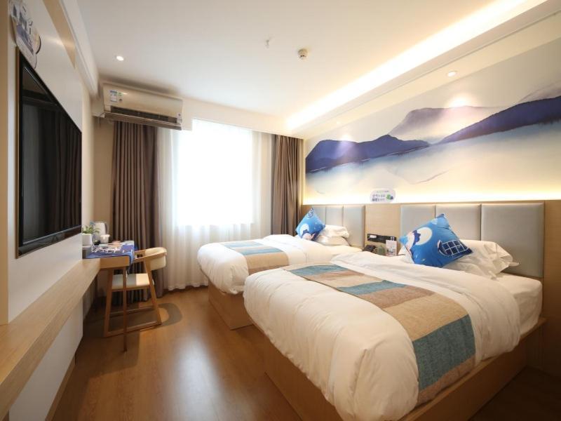 Greentree Inn Shanghai Zhongshan Hutai Hotel Exterior photo